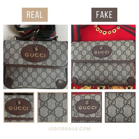 original vs fake gucci bags|Ultimate Guide: How to Tell If a Gucci Bag is Real.